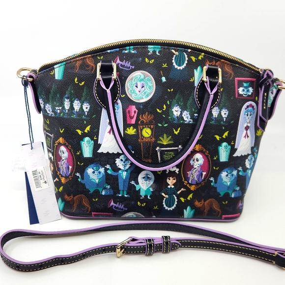 Dooney & Bourke Haunted Mansion Satchel - Picture 7 of 8